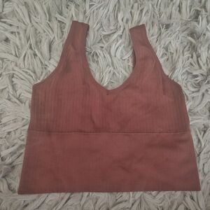 Longline Ribbed Tank Top